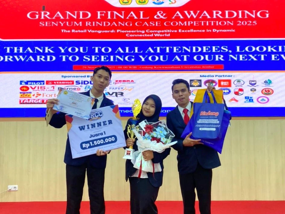 Juara 1 Business Case Competition - Senyum Rindang Case Competition (SRCC) 2025